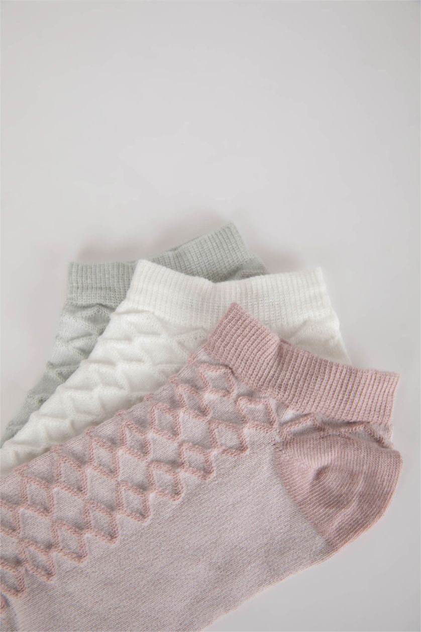 WOMAN Karma 3 piece Cotton Short Socks