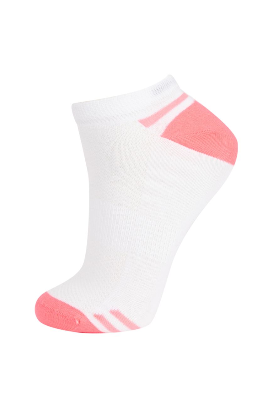 Kadın Karma Kadın 3'lü Pamuklu Patik Çorap