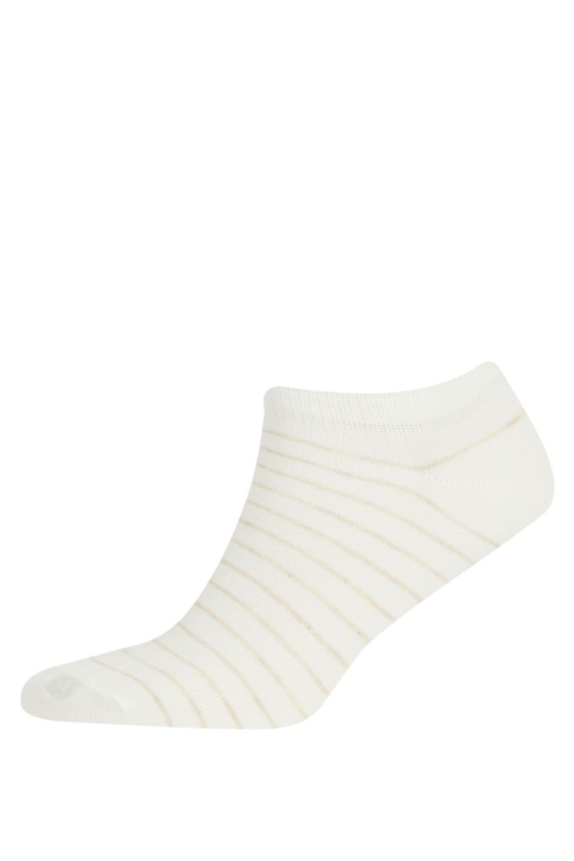 Kadın Karma 5'li Pamuklu Patik Çorap