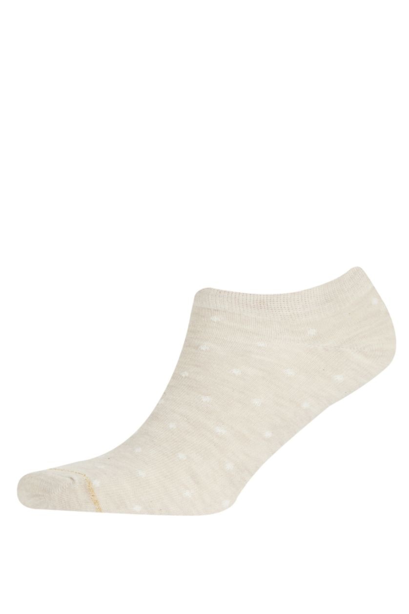 Kadın Karma 5'li Pamuklu Patik Çorap
