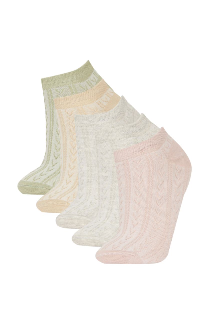 WOMAN Karma 5 Piece Cotton Short Socks