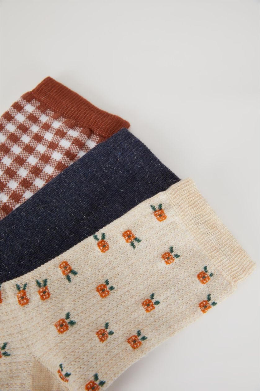 FEMME Karma Chaussettes Longues Coton Pour Femme - 3 Pièces