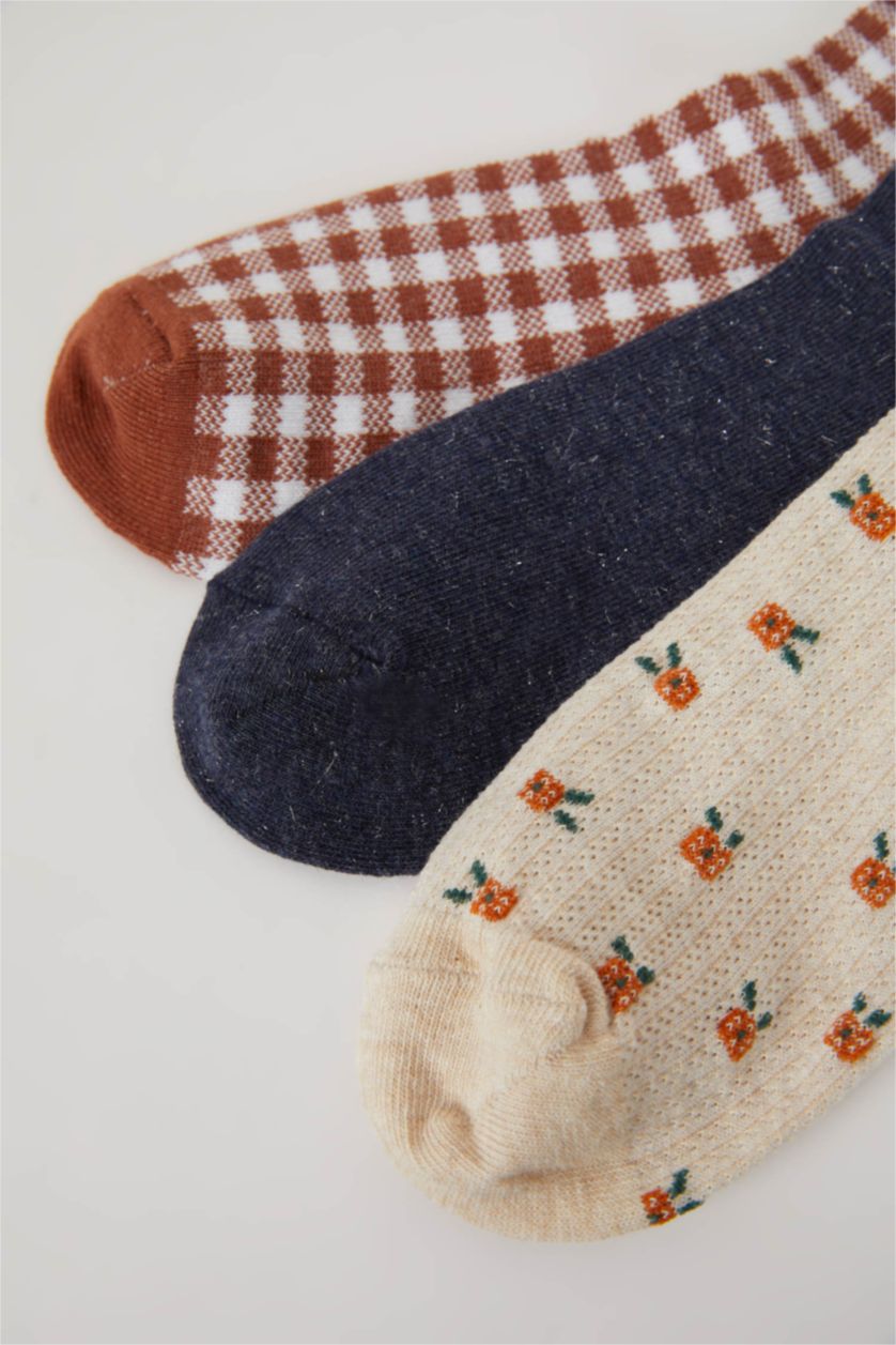 FEMME Karma Chaussettes Longues Coton Pour Femme - 3 Pièces