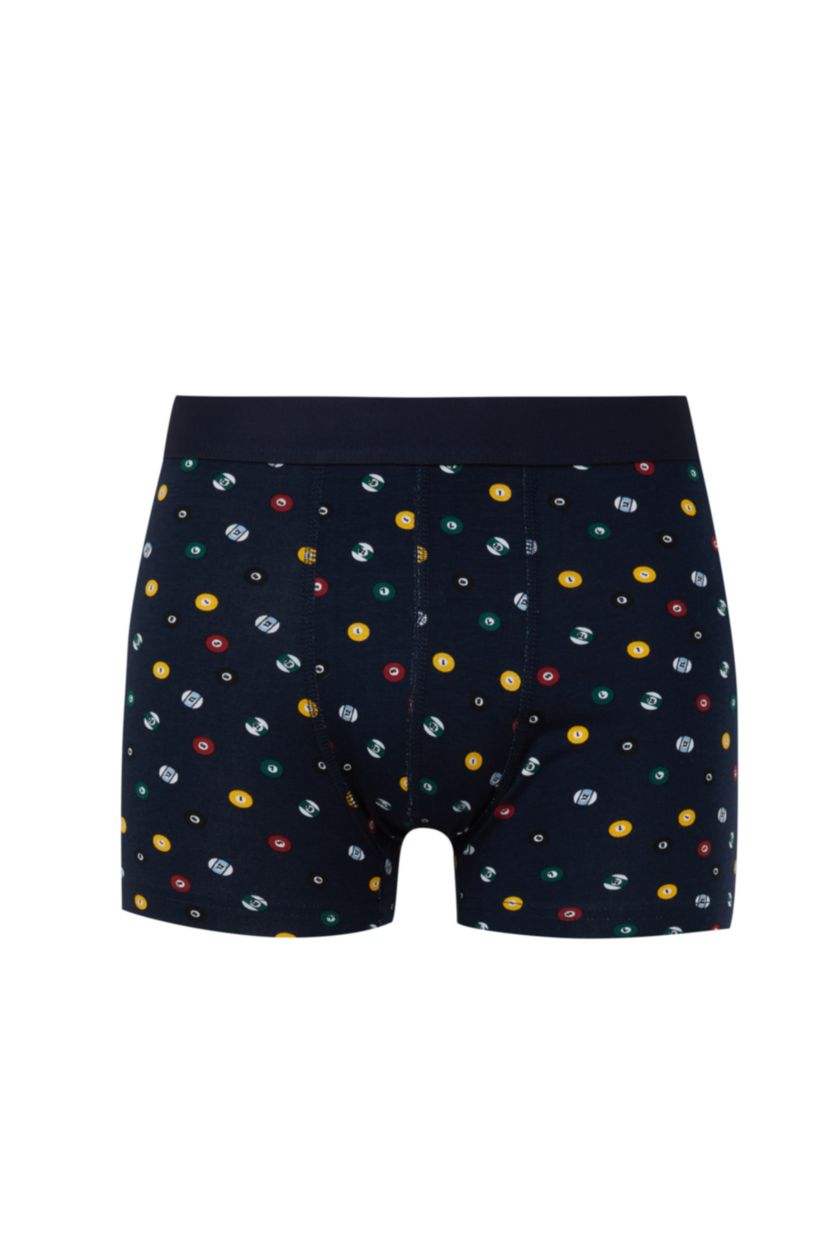 Мужчины Бордовый Боксеры стандартного кроя, 3 пары