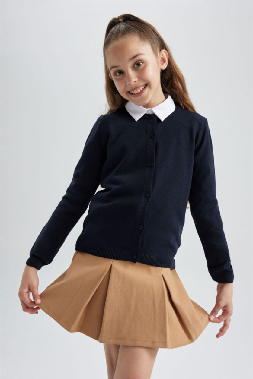 GIRLS & TEENS Beige Girl Regular Fit Skirt