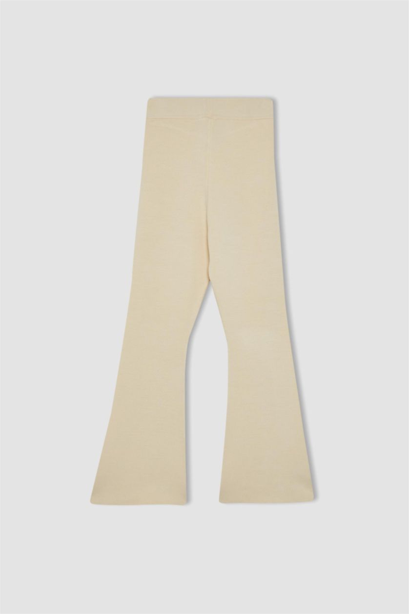 GIRLS & TEENS Ecru Flare Trousers
