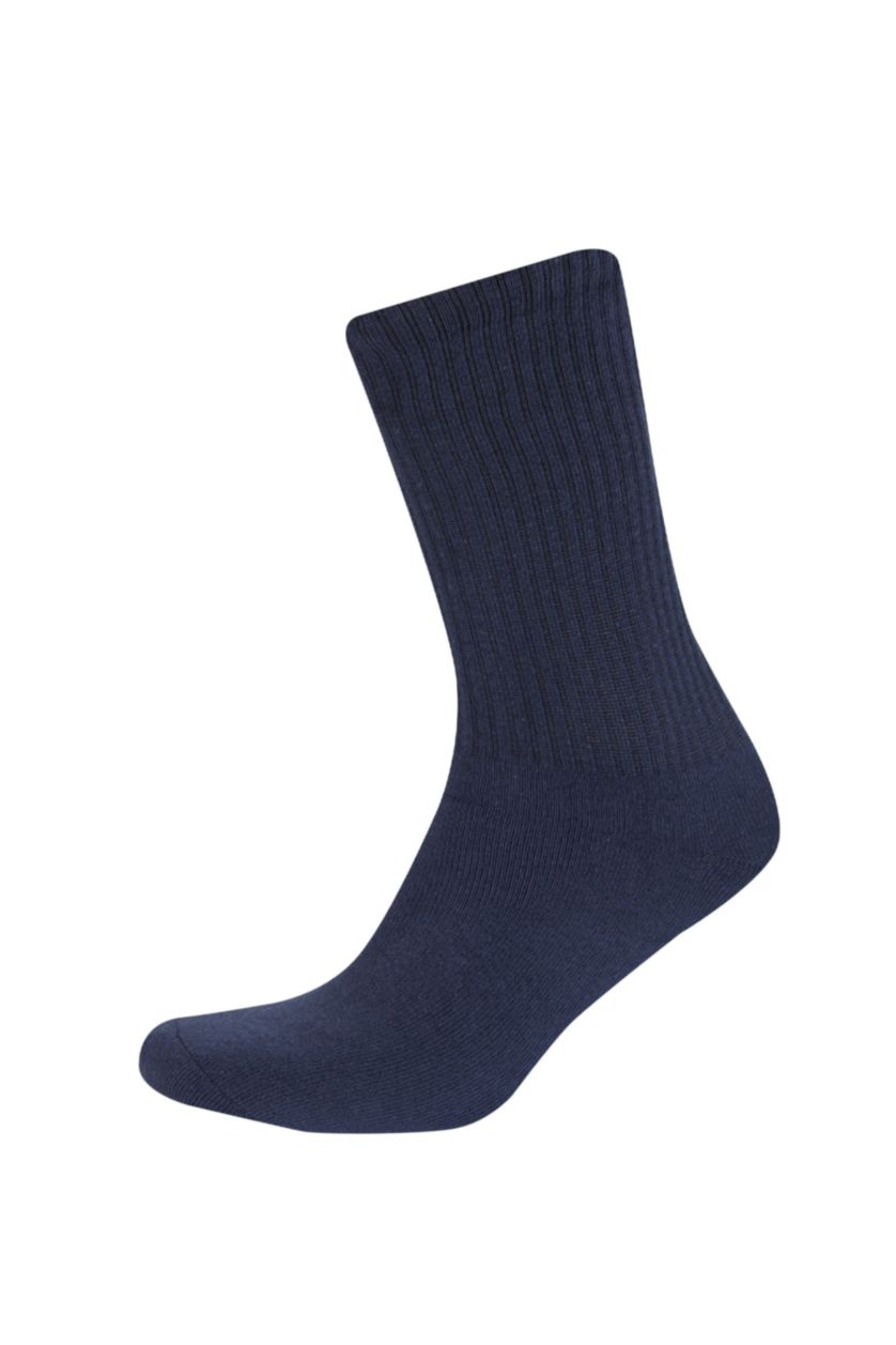 Erkek Lacivert 2'li Pamuklu Kışlık Çorap