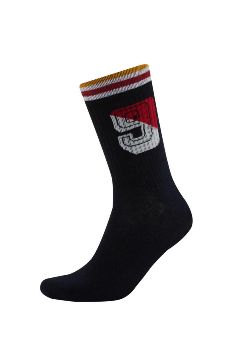 Erkek Karma Erkek 3'lü Pamuklu Uzun Çorap