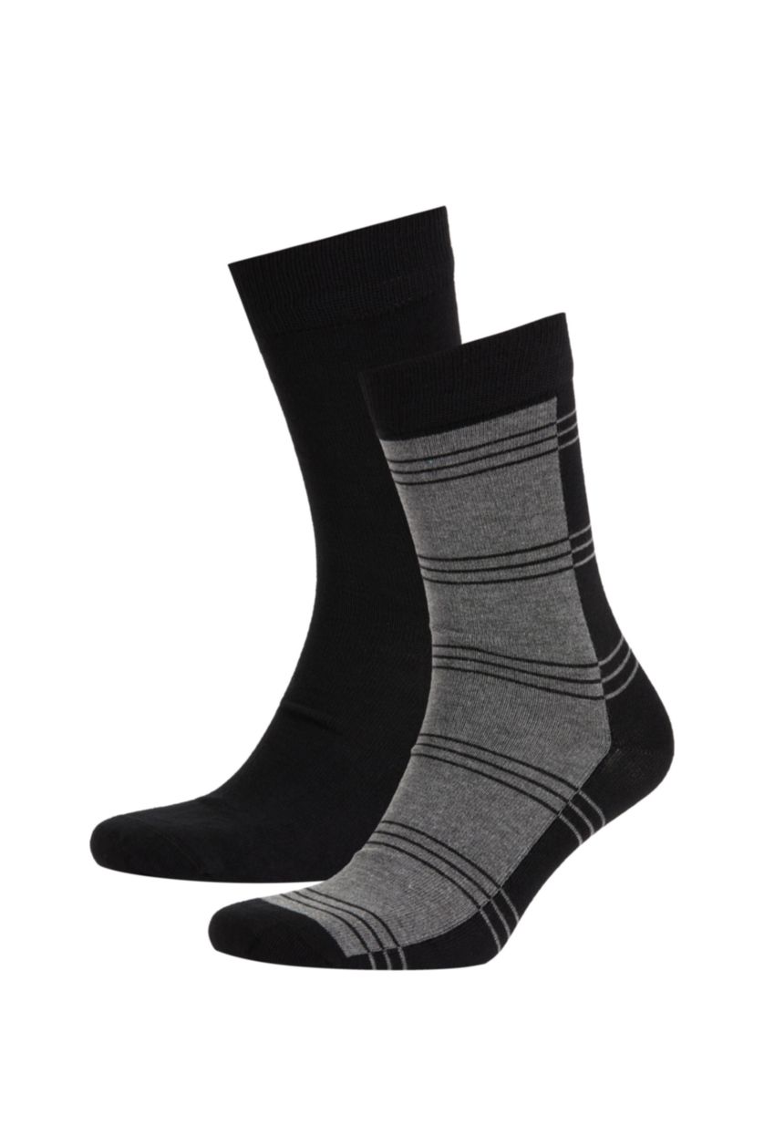 HOMME Noir Chaussettes En Bambou pour Homme - 2 paires