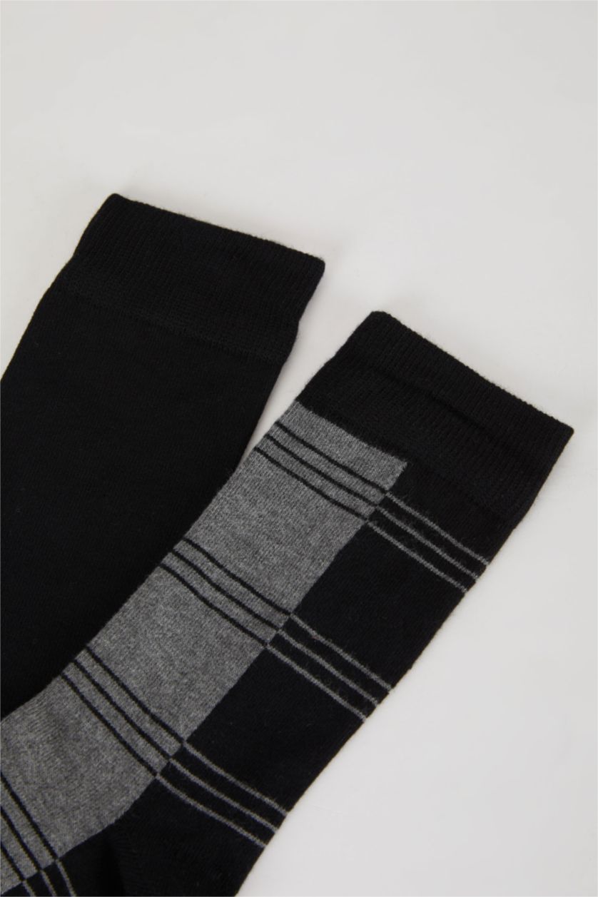 HOMME Noir Chaussettes En Bambou pour Homme - 2 paires