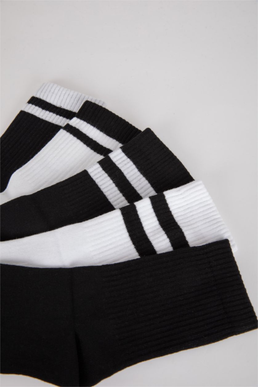 Erkek Karma Erkek 5'li Pamuklu Soket Çorap