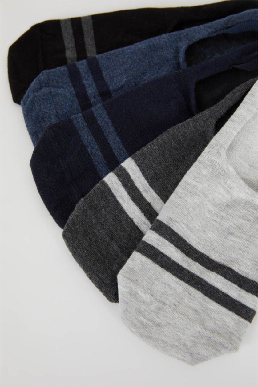 Erkek Karma Erkek 5'li Pamuklu Babet Çorap