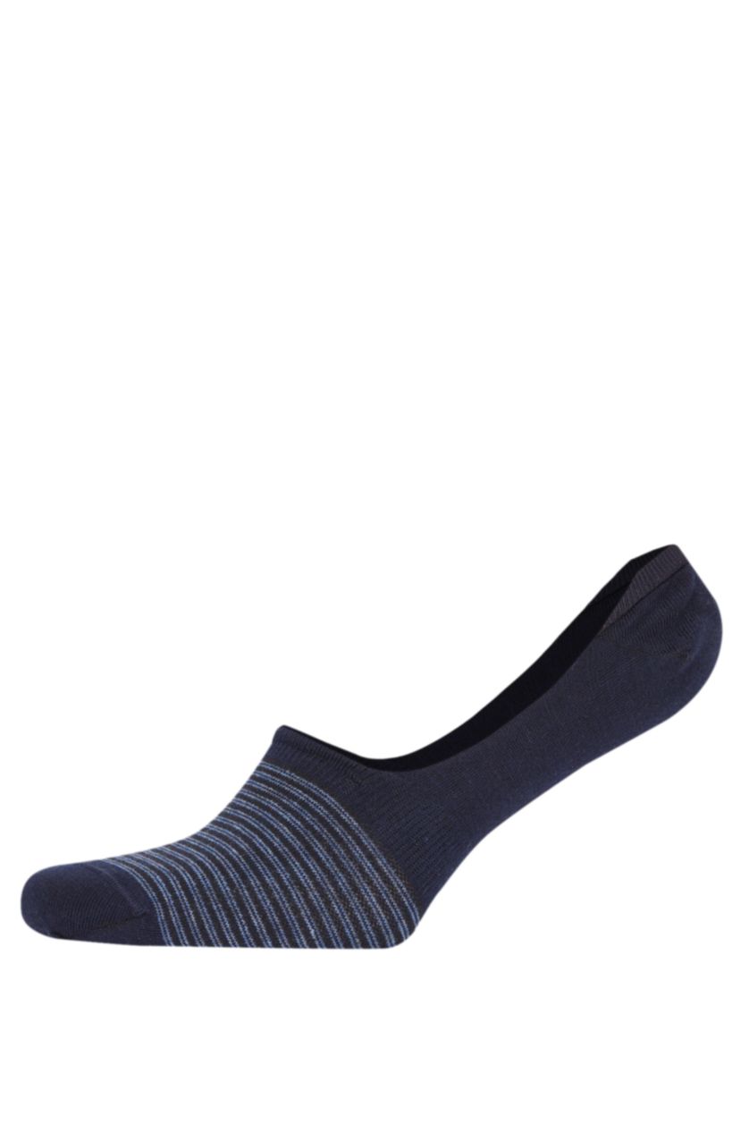 Erkek Karma Erkek Dikişsiz 3'lü Pamuklu Babet Çorap