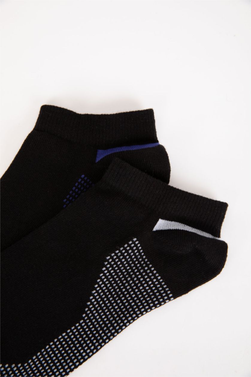 Мужчины Черный Носки из хлопка для мужчин, 2 пары