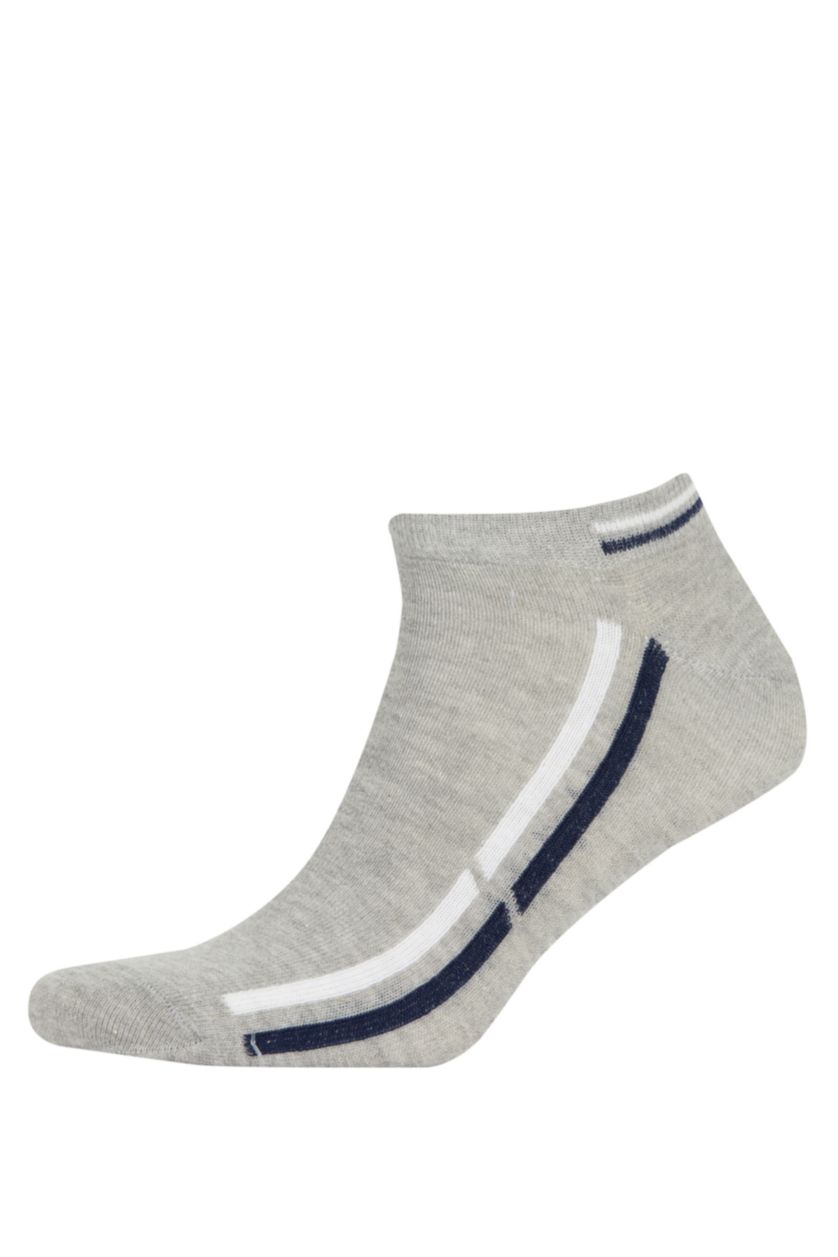 Erkek Karma Erkek 3'lü Pamuklu Patik Çorap