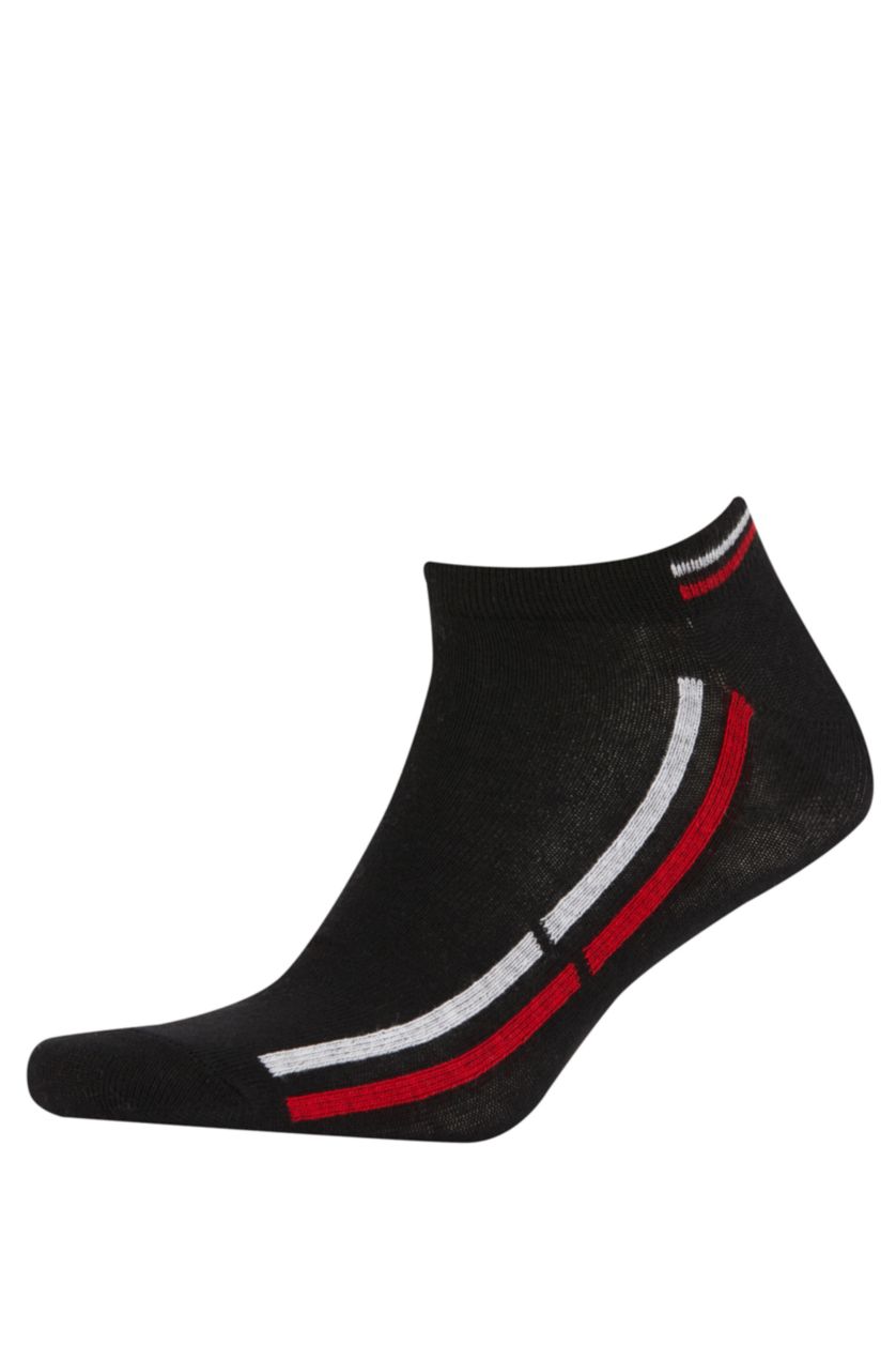 Erkek Karma Erkek 3'lü Pamuklu Patik Çorap