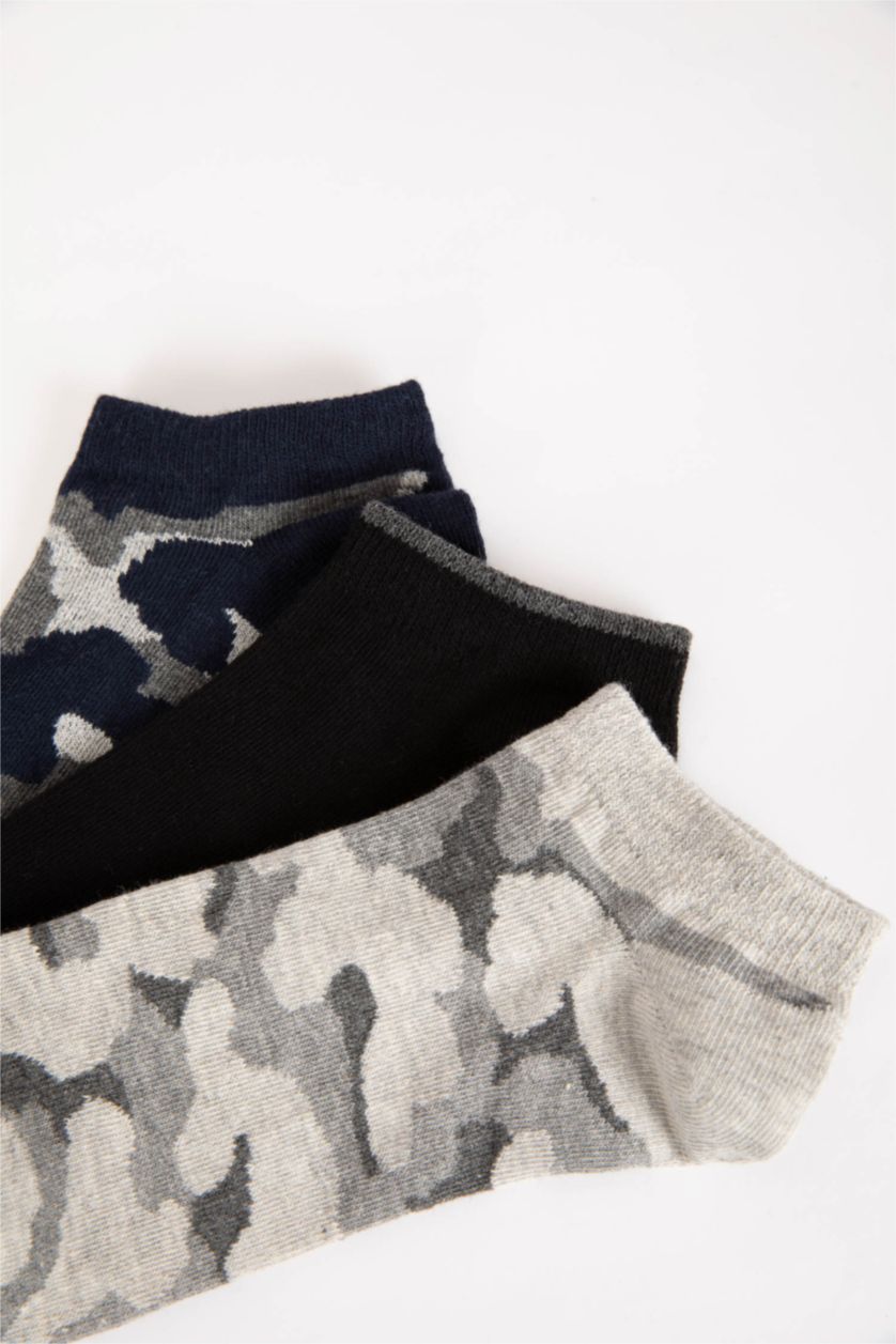 HOMME Marin Chaussettes Courtes Coton Pour Homme - 3 Pièces