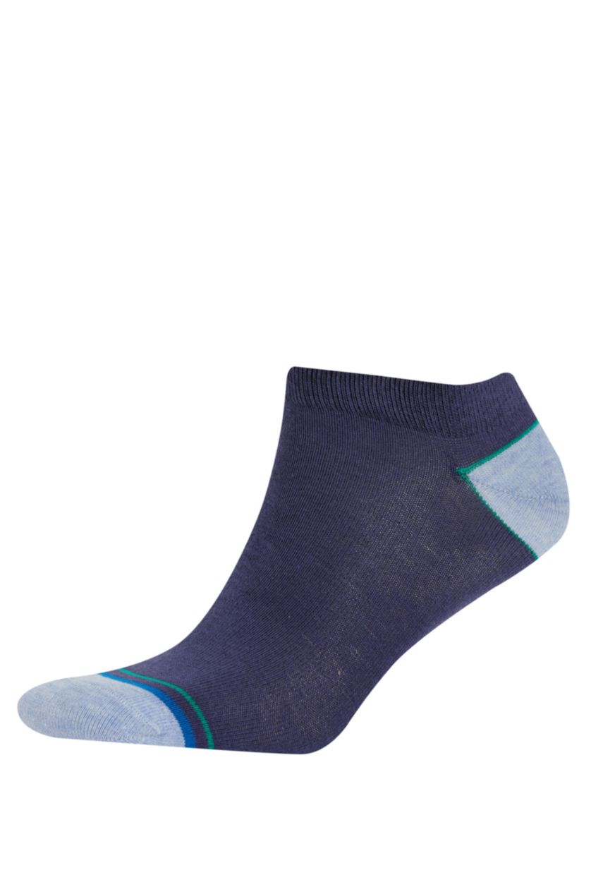 Erkek Karma Erkek 5'li Pamuklu Patik Çorap