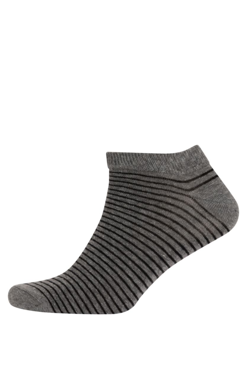 Erkek Karma 5'li Pamuklu Patik Çorap