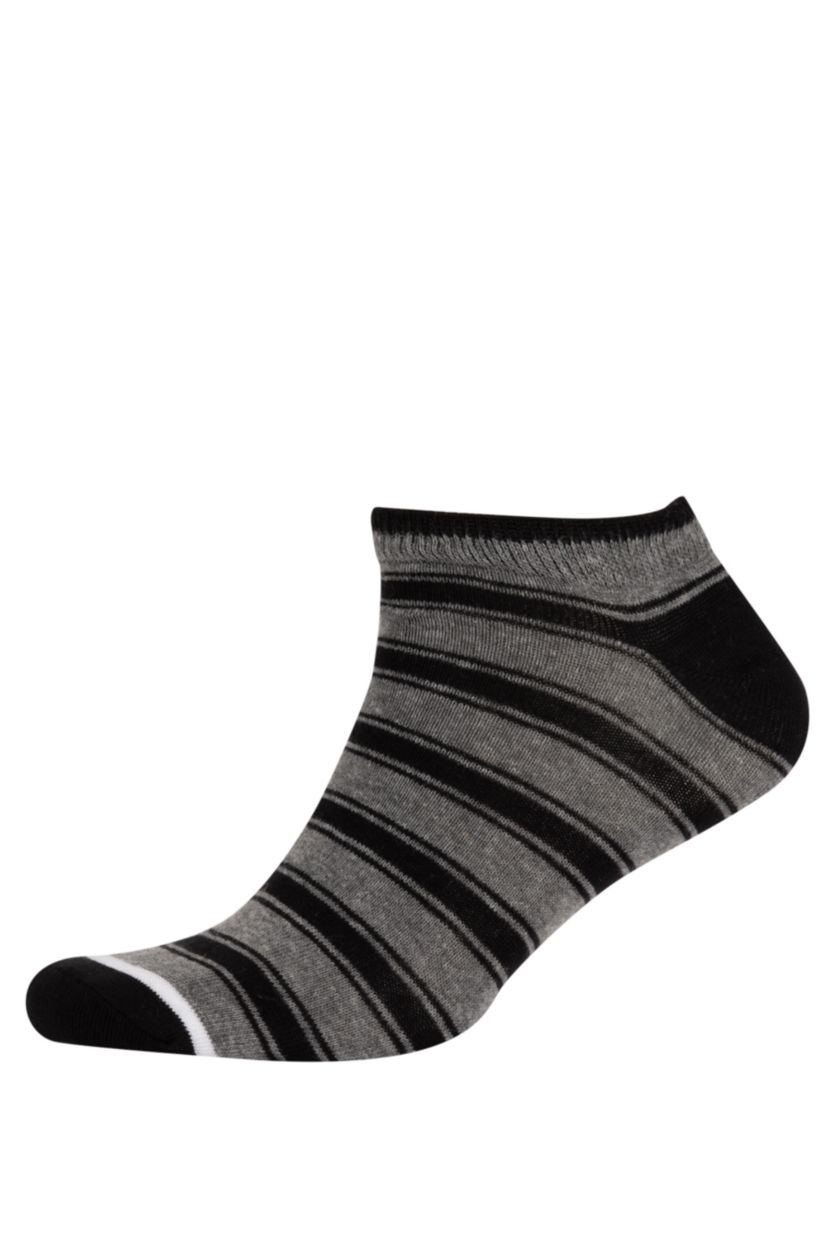 Erkek Karma 5'li Pamuklu Patik Çorap