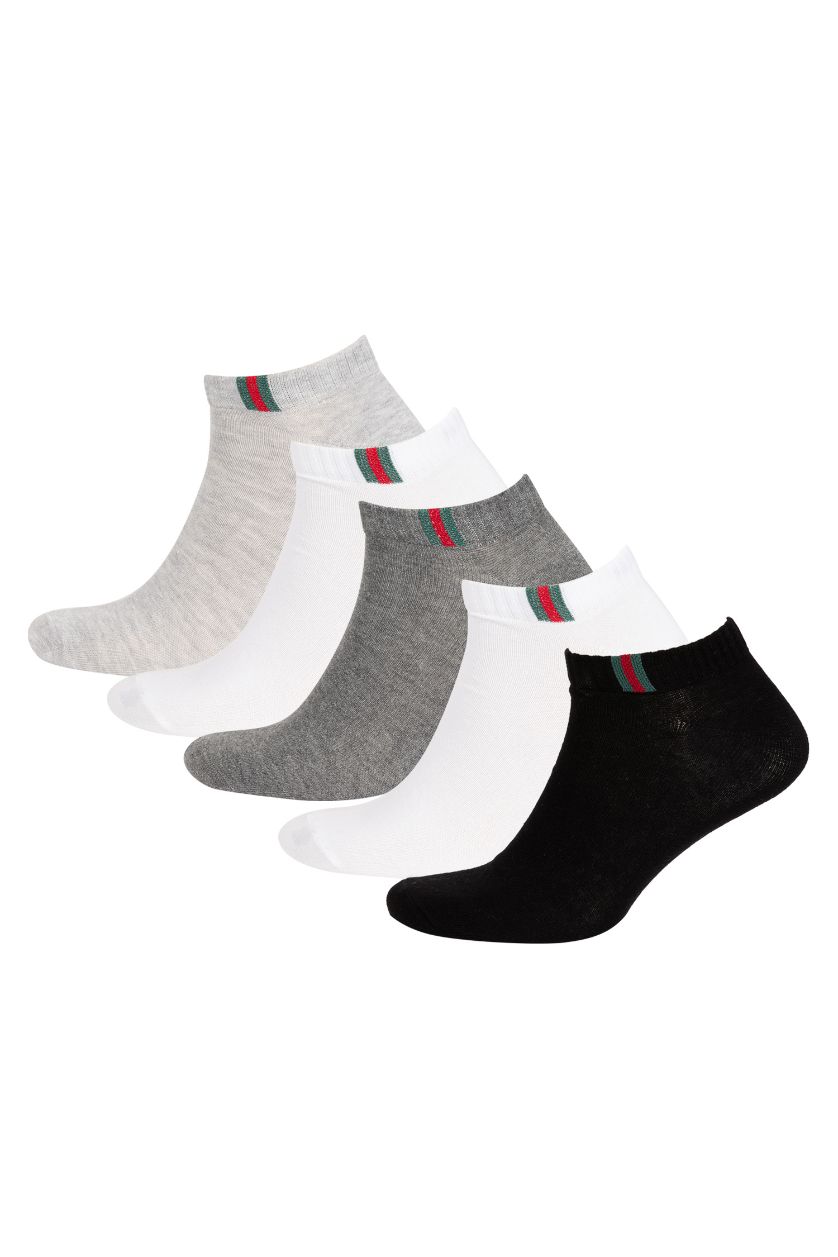 HOMME Karma Chaussettes Courtes en Coton pour Homme - 5 Paires
