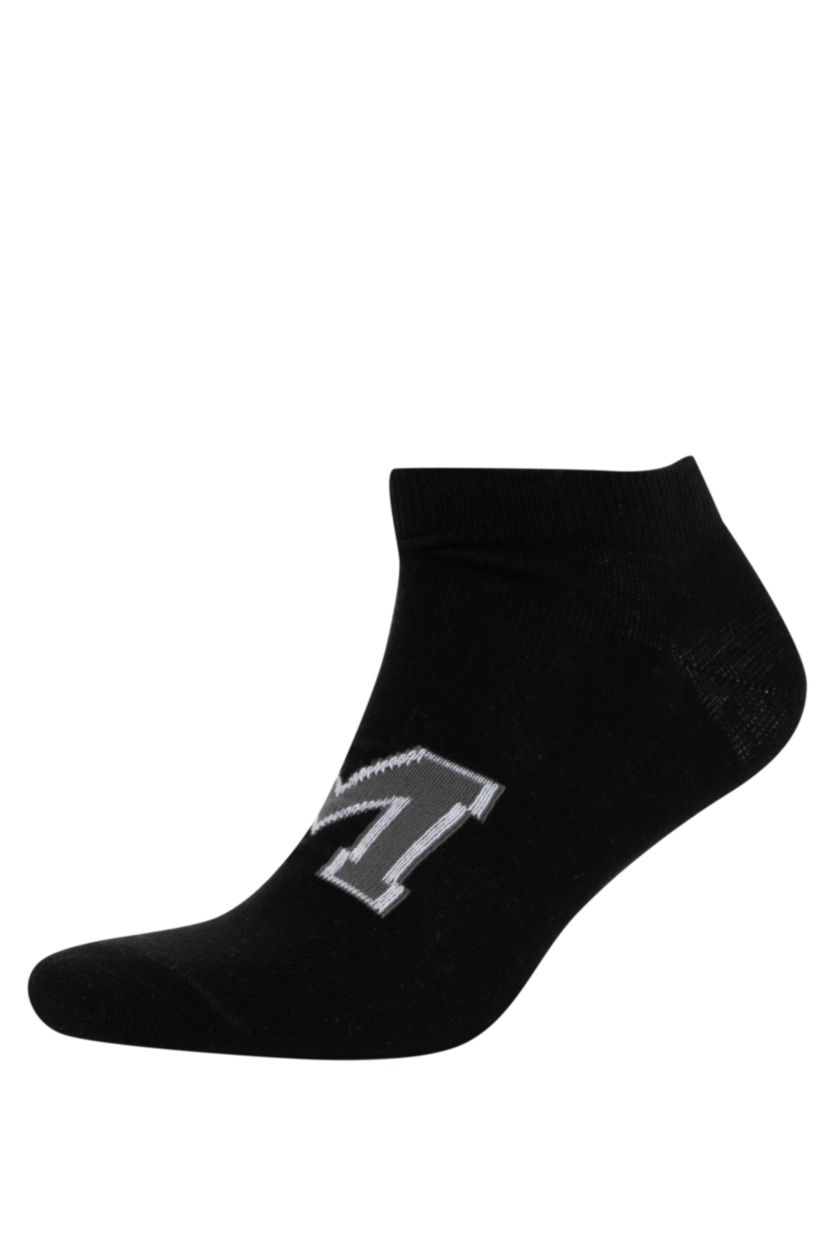 Erkek Karma Erkek 3'lü Pamuklu Patik Çorap