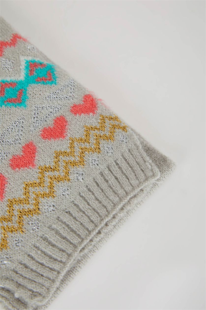 GIRLS & TEENS Light Grey Girl Scarf