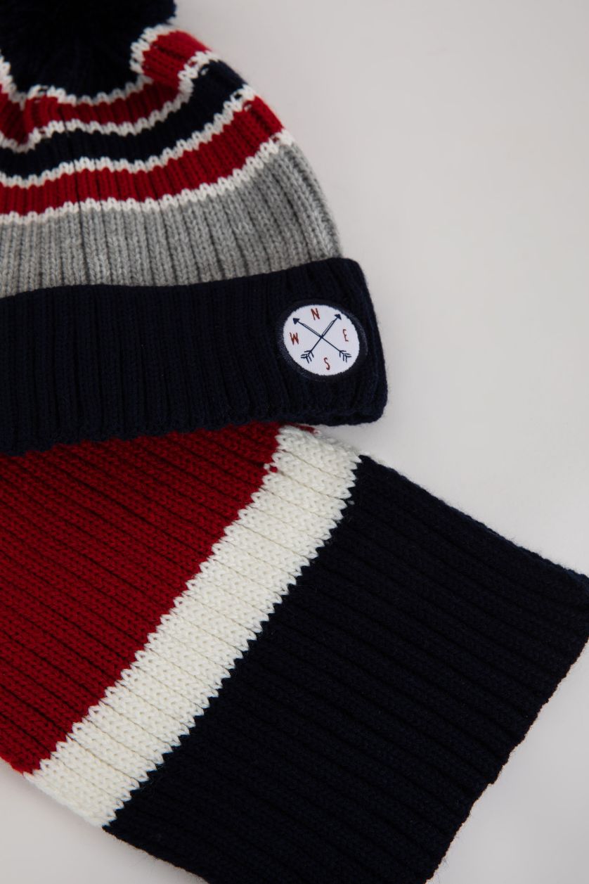 GARÇONS Karma Ensemble Écharpe Et Bonnet Pour Garçon - 2 Pièces