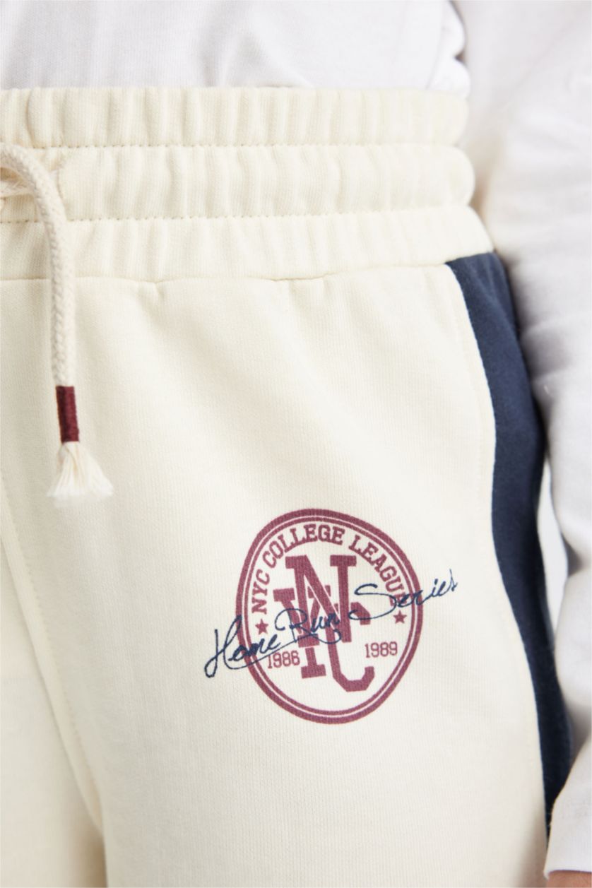 Девочки и подростки Бежевый Джоггеры для девочек, Школьная коллекция