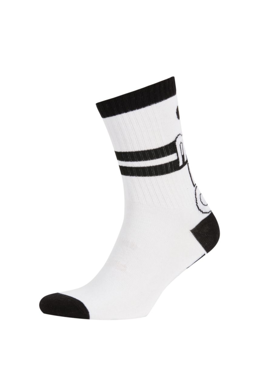 Kadın Karma Kadın Dısney Mıckey & Mınnıe 2'li Pamuklu Uzun Çorap