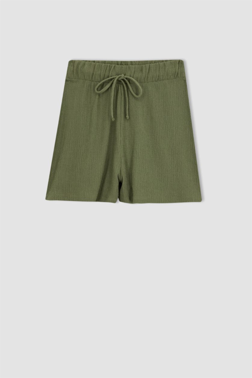 FEMME Kaki Short Coupe Relaxant