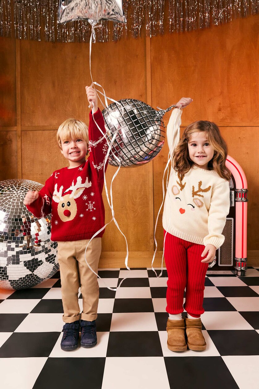 Baby Girls Red Baby Girl New Year Themed 2 Piece Set