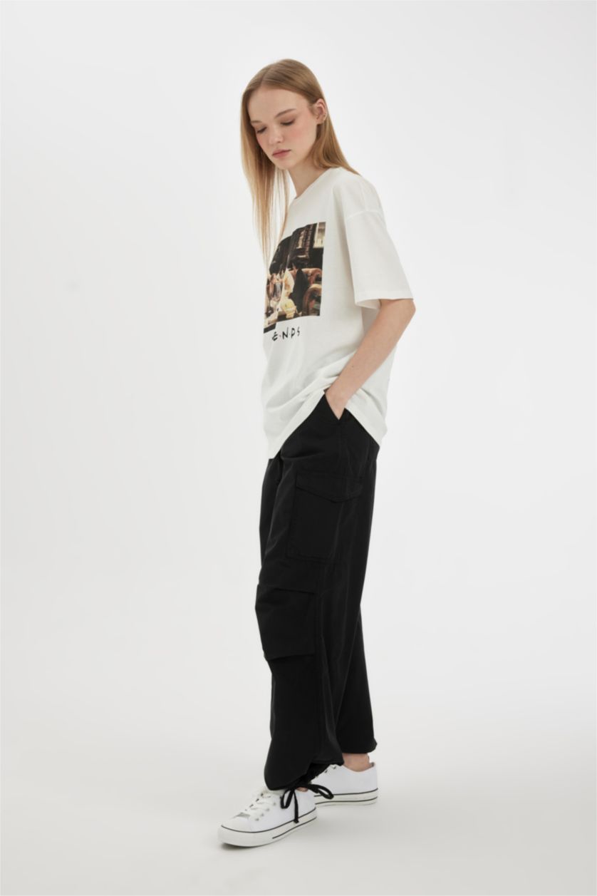 FEMME Noir Taille Normale PARACHUTE