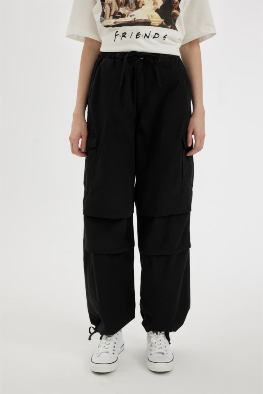 FEMME Noir Taille Normale PARACHUTE
