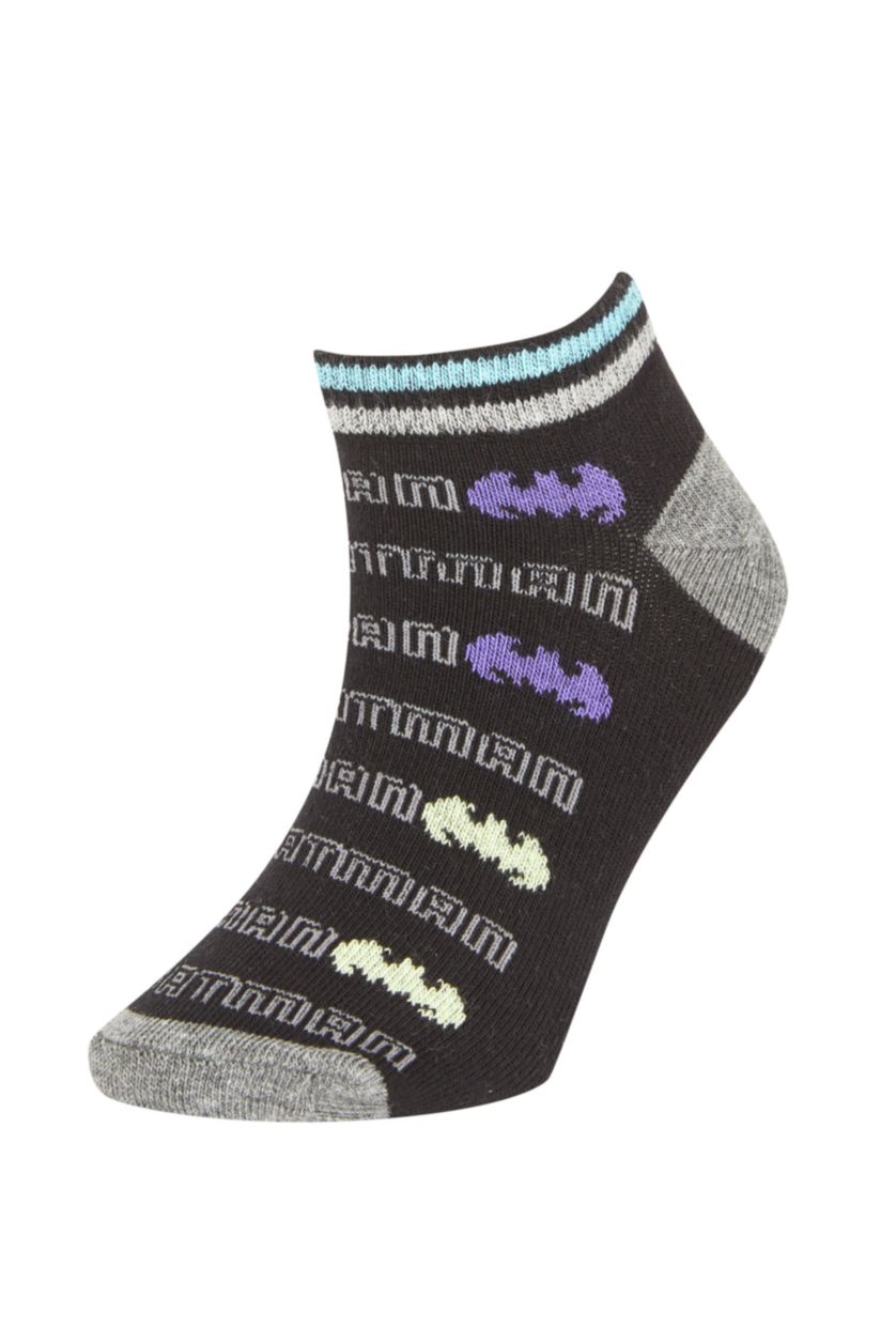 GARÇONS Karma Chaussettes Pantoufles Batman Coton pour Garçon - 3 Paires