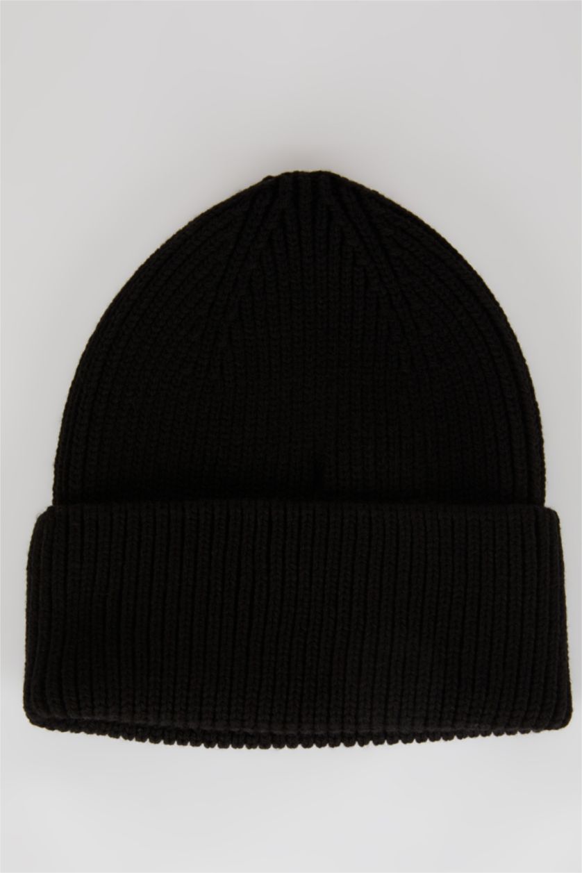 Woman Black Women Beret
