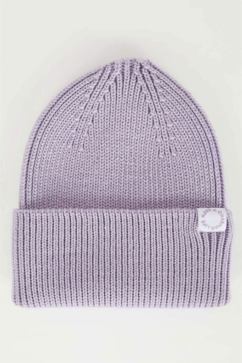 FEMME Gris Bonnet d'hiver