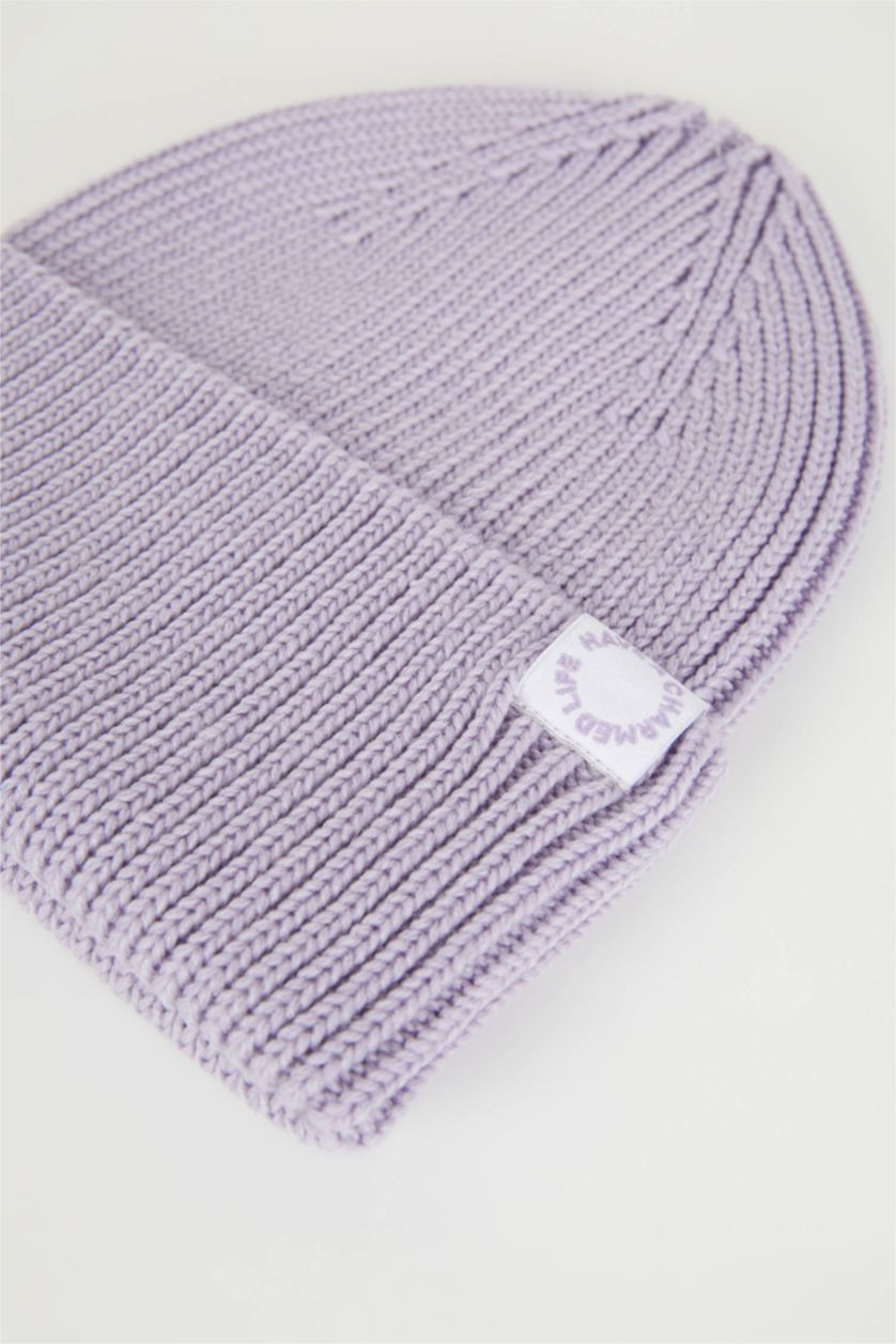 FEMME Gris Bonnet d'hiver