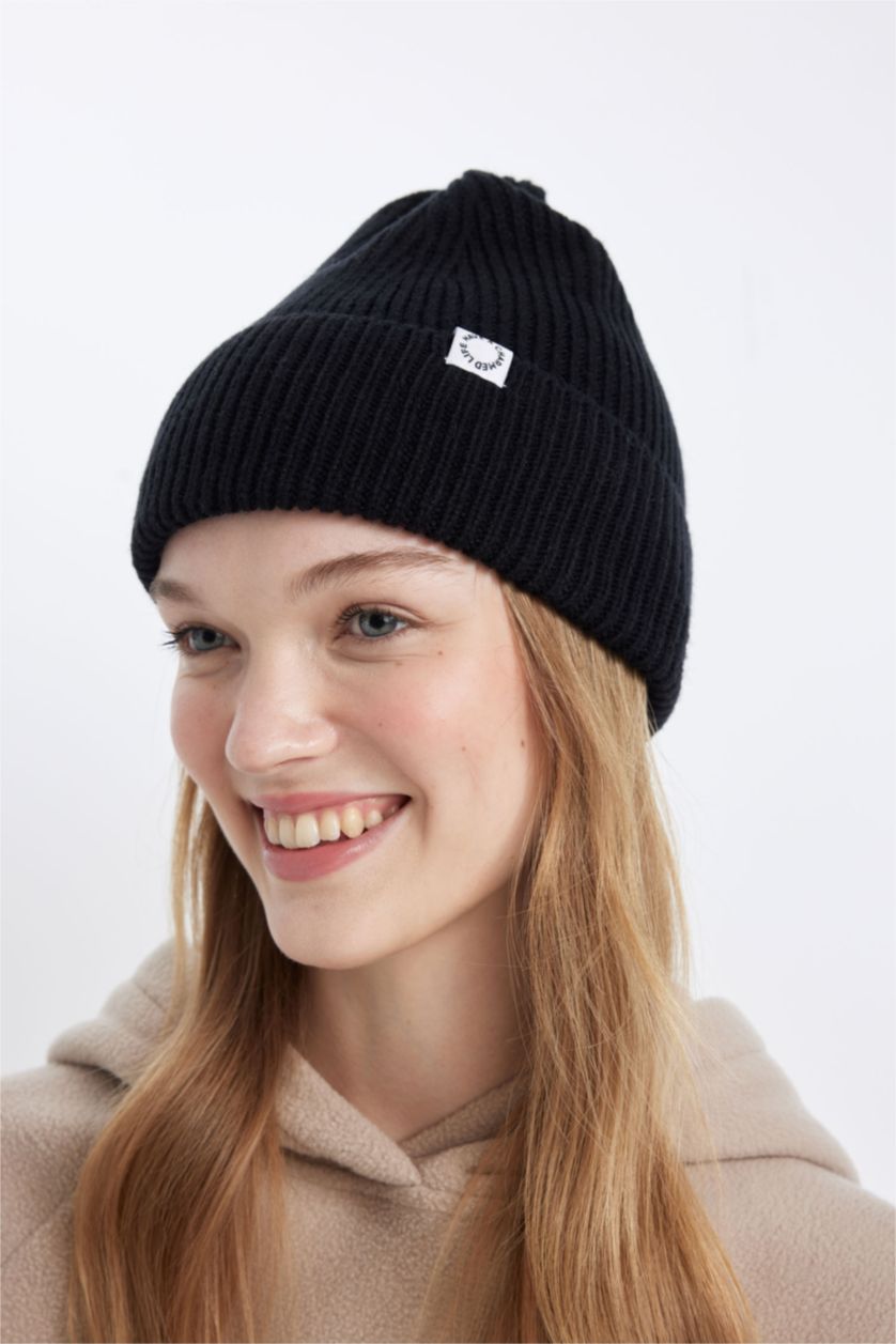 FEMME Noir Béret Pour Femme