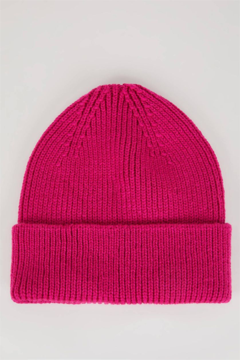 FEMME Rose Foncé Bonnet d'hiver