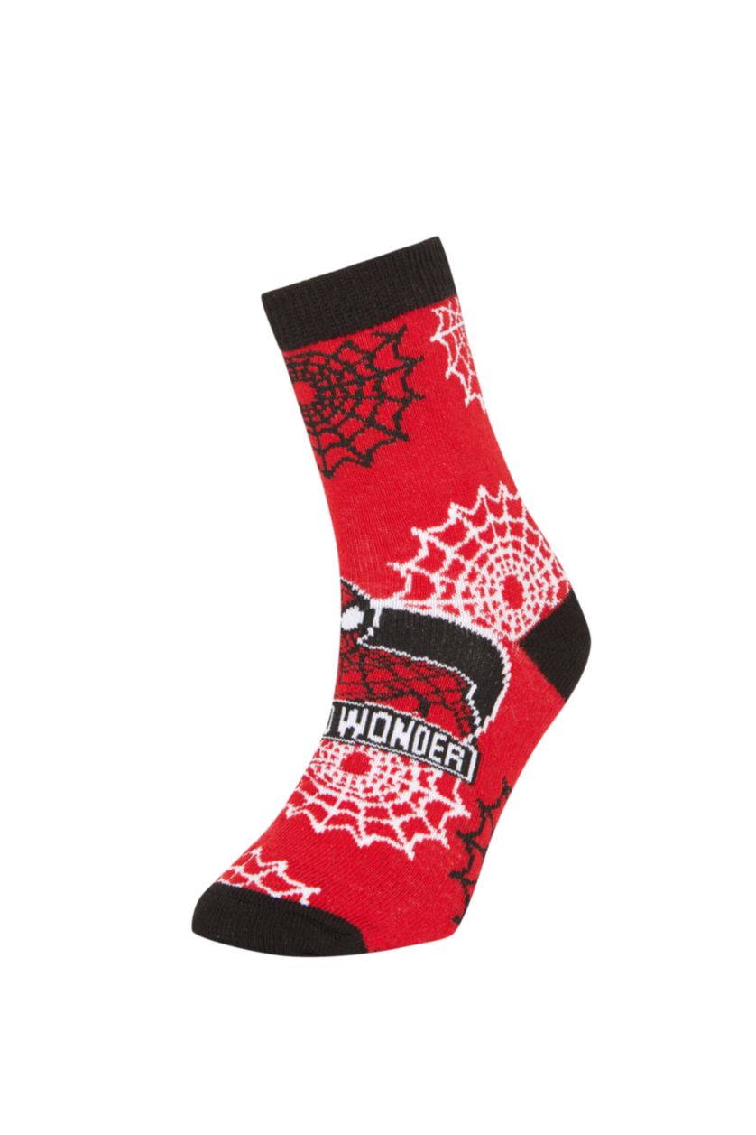 GARÇONS Karma Chaussettes Longues Coton 3 Spiderman (Fournisseur) Garçon