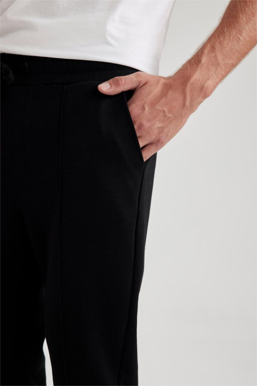 MAN Black Slim Fit Trousers