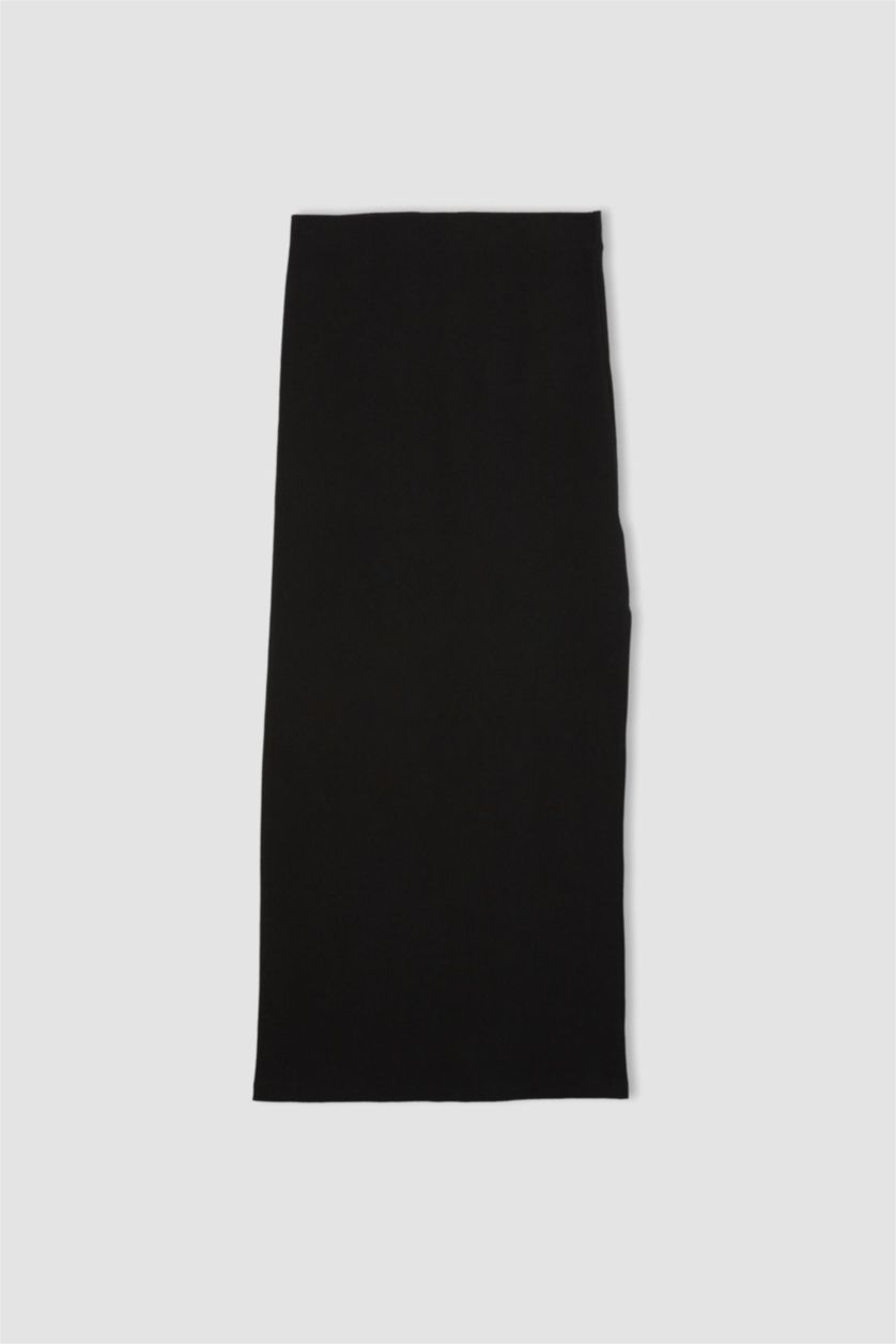 FEMME Noir Jupe En Tricot