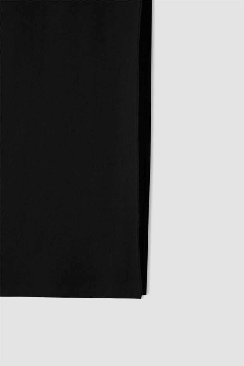 FEMME Noir Jupe En Tricot