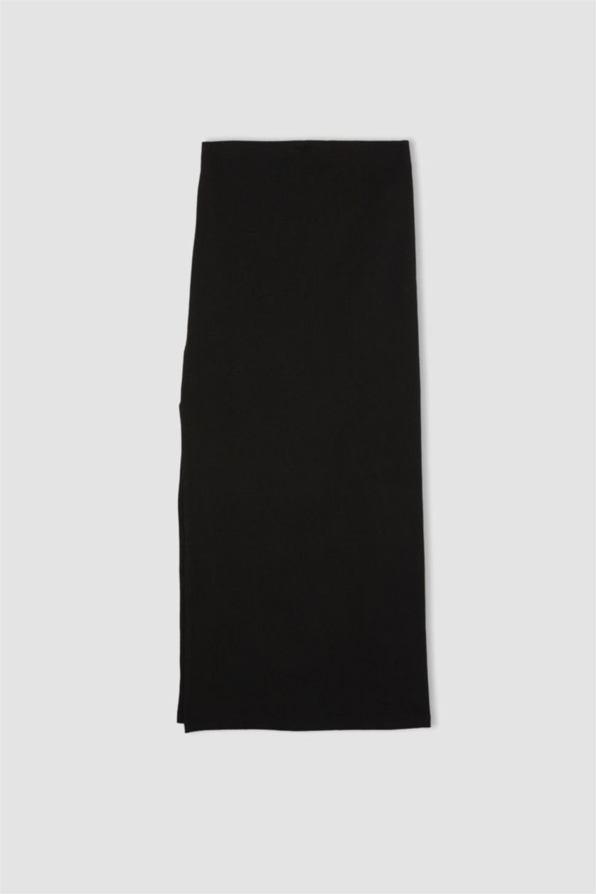 FEMME Noir Jupe En Tricot