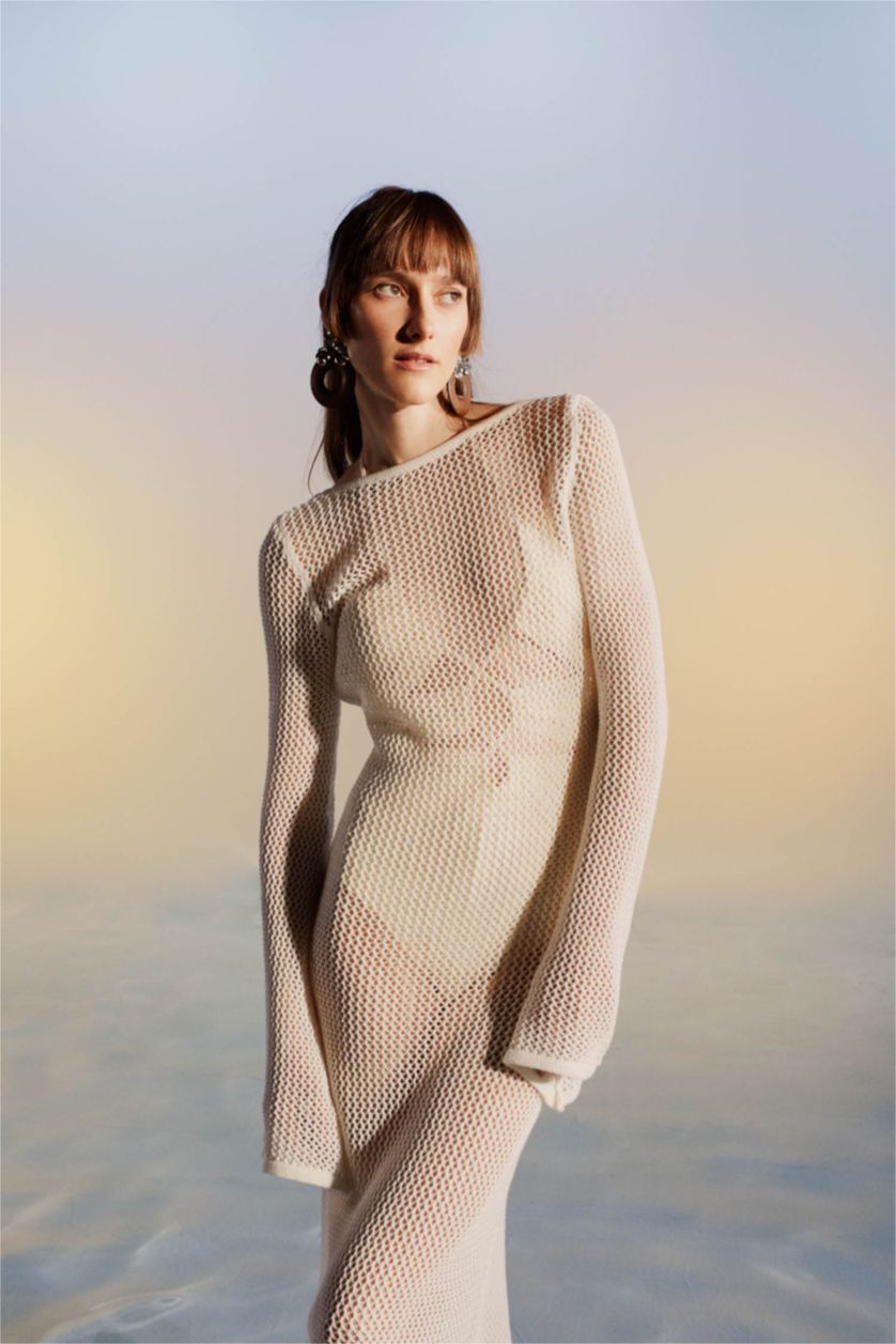 WOMAN Ecru Beachwear