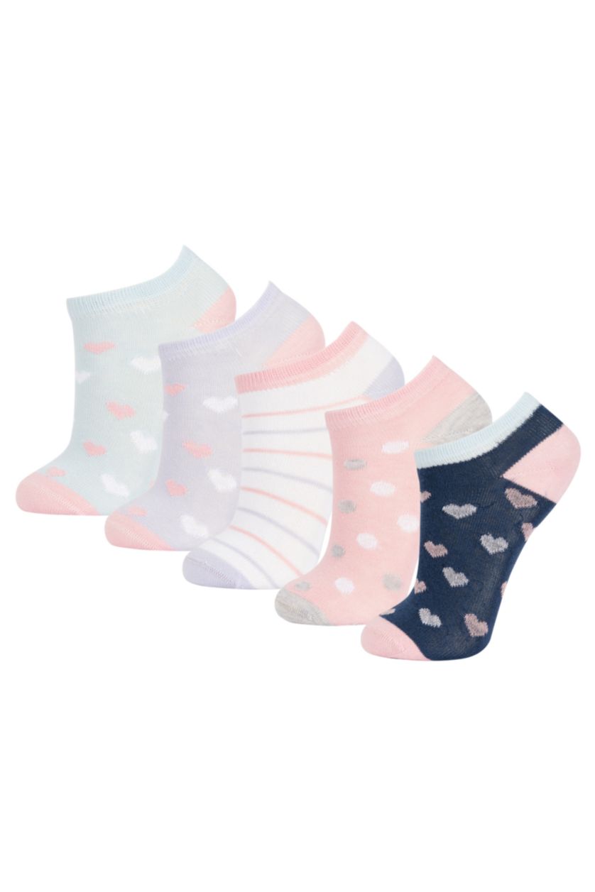 GIRLS & TEENS MIXED Girl 5 Piece Short Socks