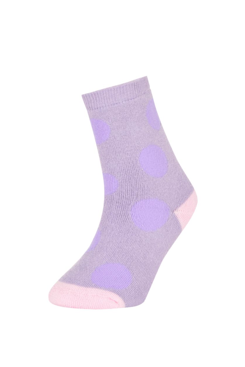 Kız Çocuk - Genç Kız Karma 2'li Pamuklu Havlu Çorap Kız Çocuk