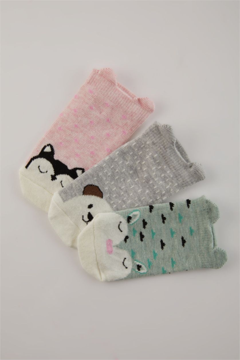 FILLES Karma Chaussettes Coton pour Fille - 3 Paires