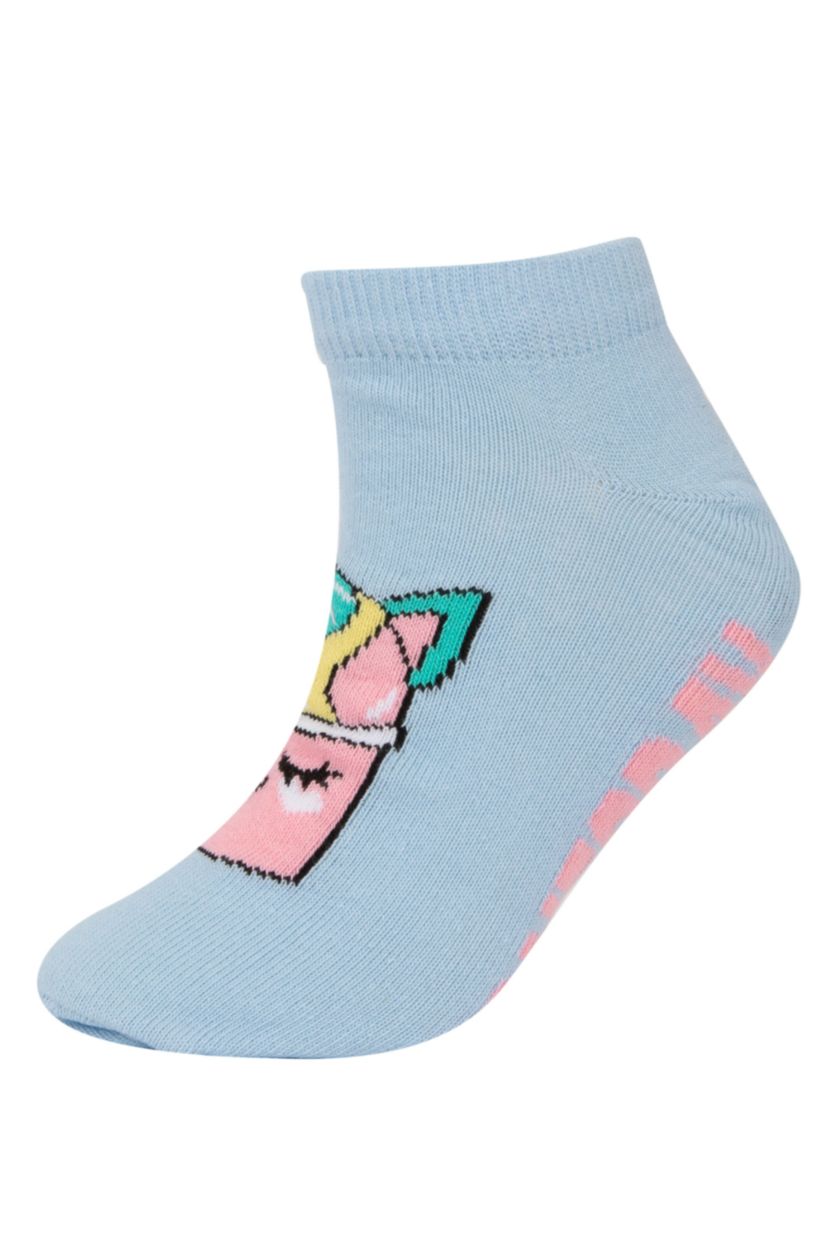 Kız Çocuk - Genç Kız Karma Kız Çocuk 7'li Pamuklu Patik Çorap